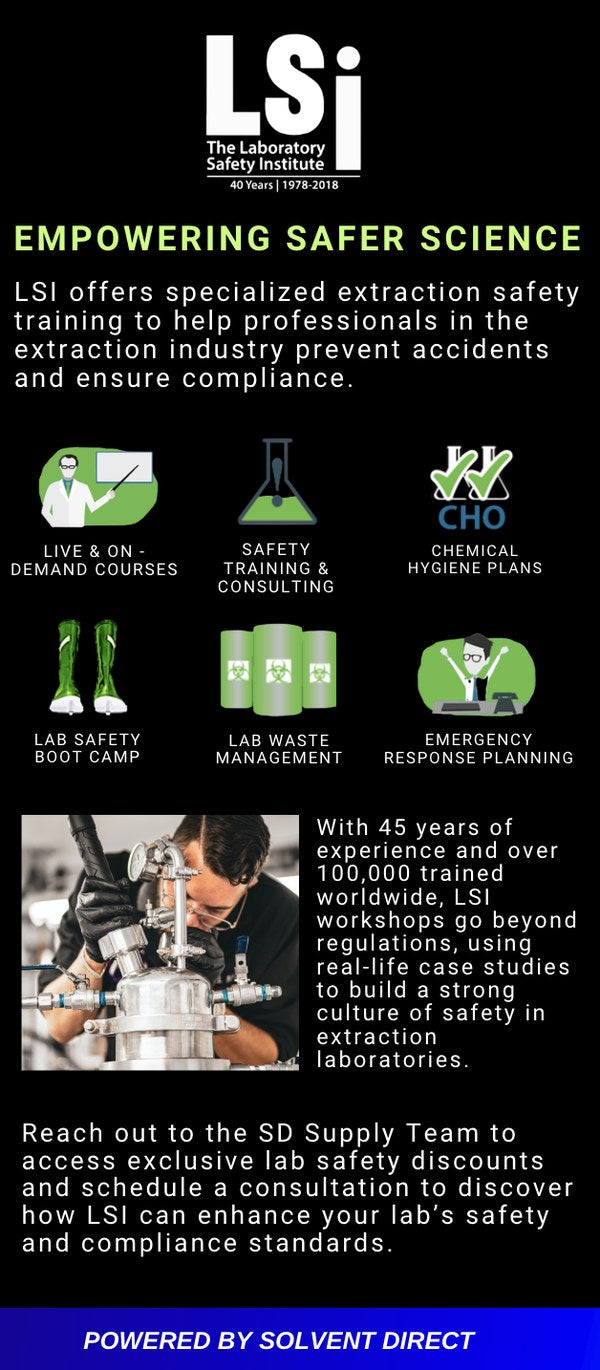 Solvent Direct lab safety network training card