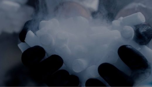 Dry ice safety poster